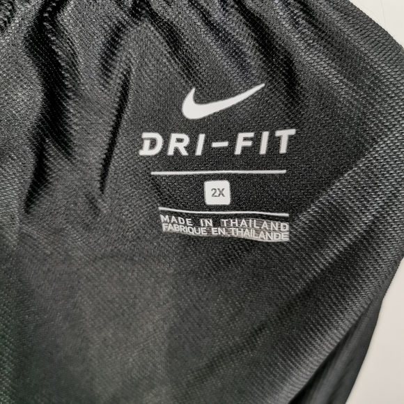 NWT Nike Dri-Fit Shorts 2X Black - Picture 6 of 8
